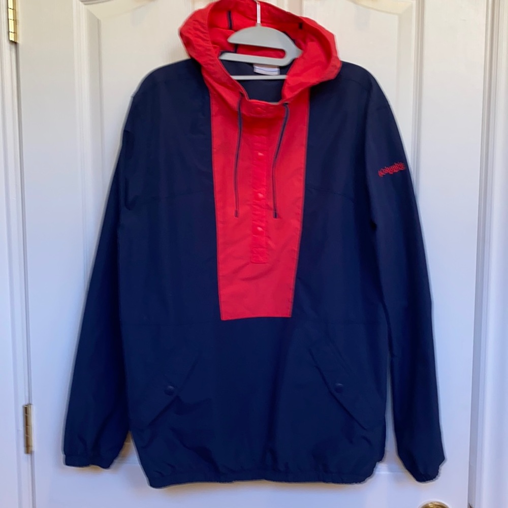 Columbia PFG XL Nylon Navy/Red Hoodie -  EUC/Bundle- additional discount